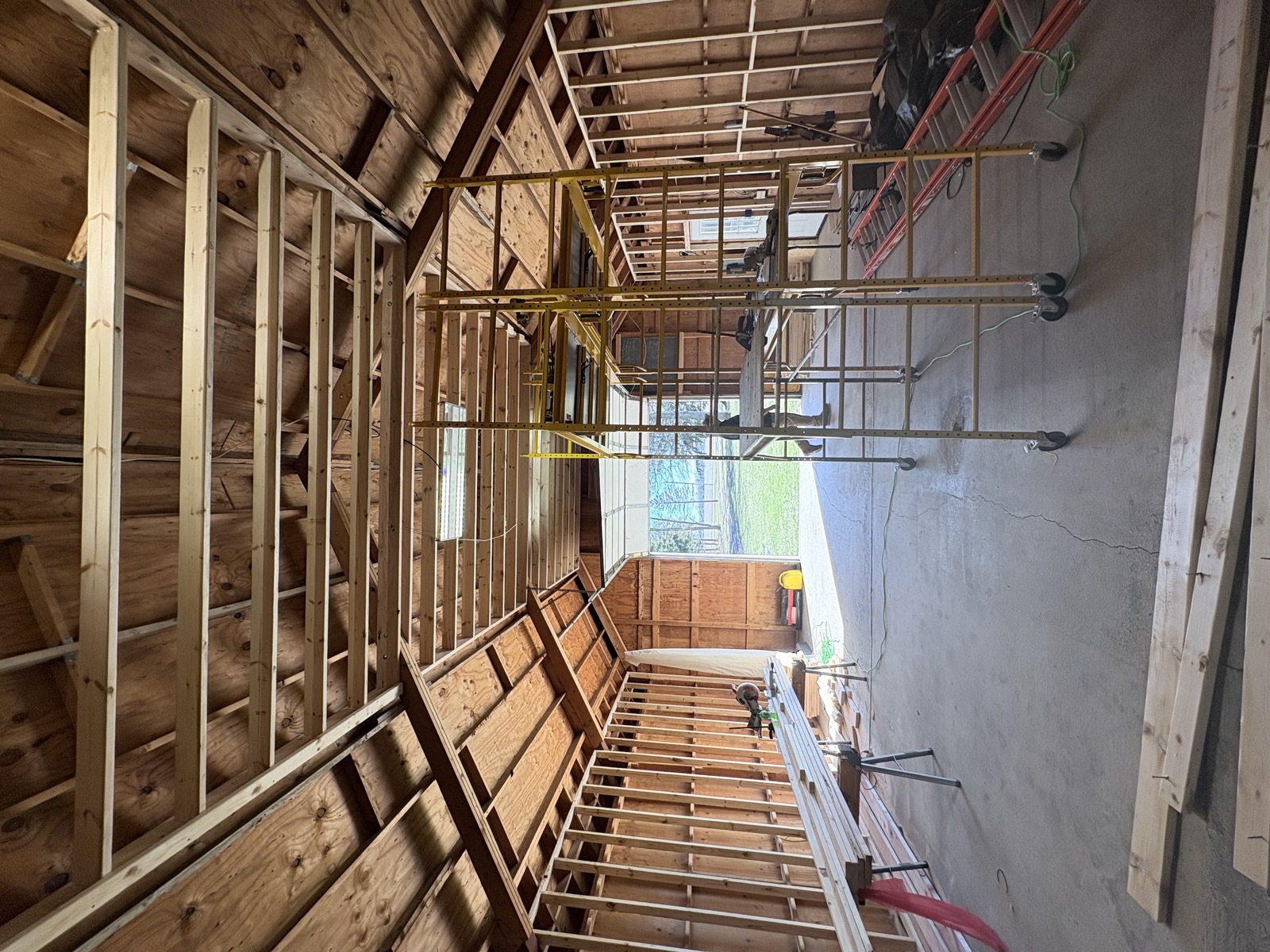 Framing and roof structure